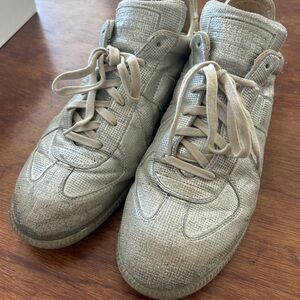 Maison Martin Margiela Textured Gray Sneakers